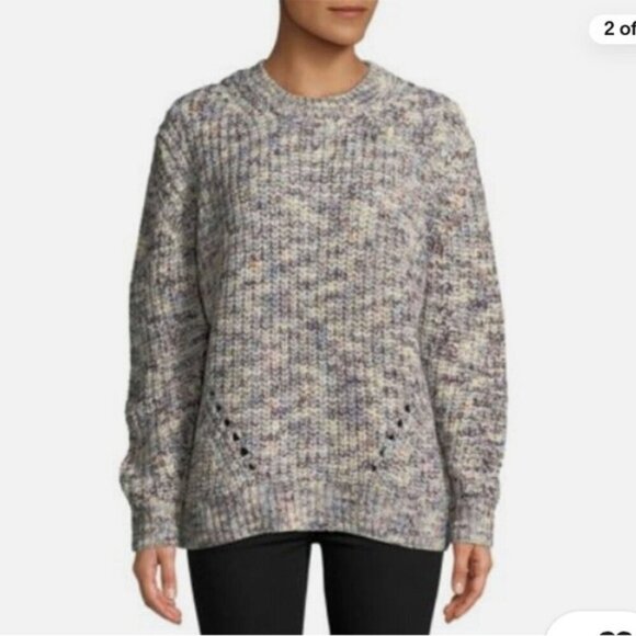 Rails Lux Kaleidoscope Oversized Fit Chunky Knit Sweater - Picture 6 of 15